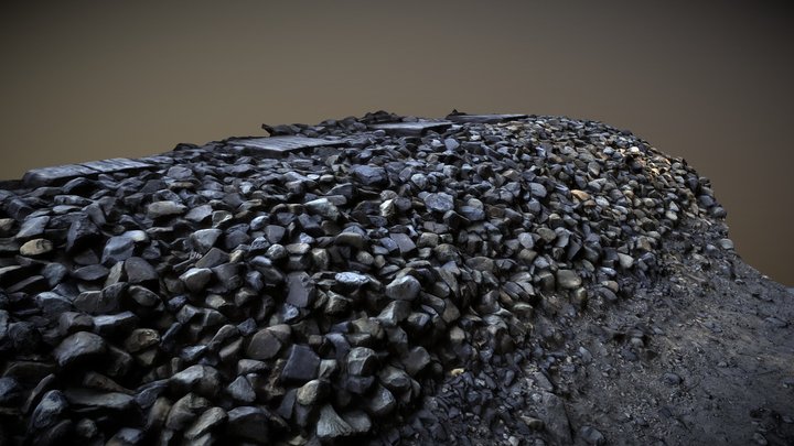 Pile of rubble Photogrammetry Scan [Free] 3D Model