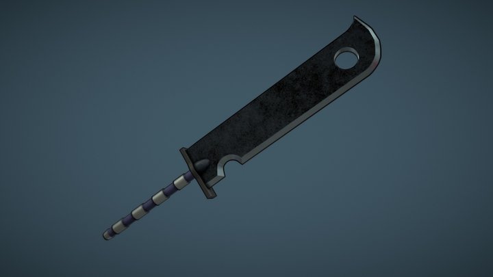 Zabuza/Suigetsu Sword - from Naruto 3D Model