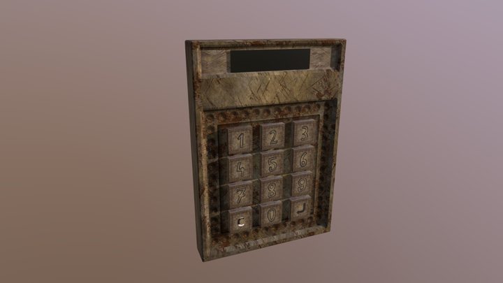 Code pad 3D Model