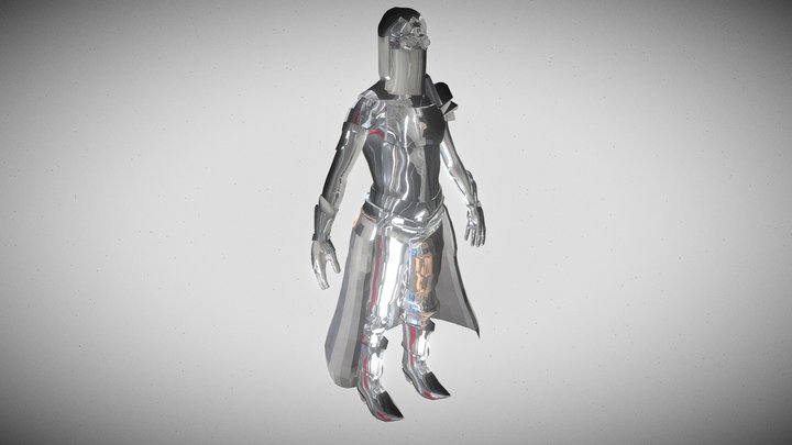 Desert Scavenger (no animations) 3D Model