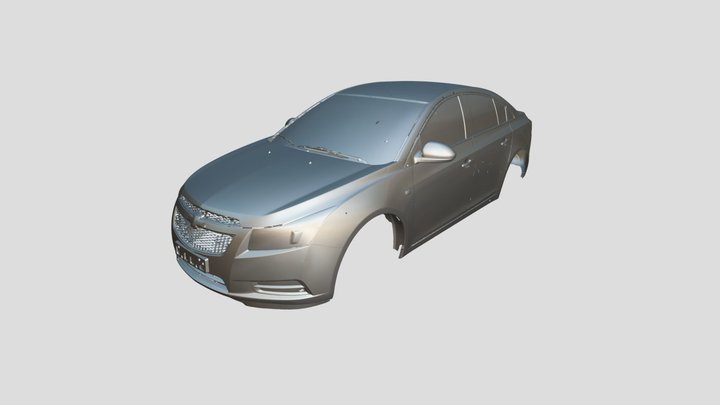 Chevrolet Cruze 2014 - 3D Scanned Model 3D Model