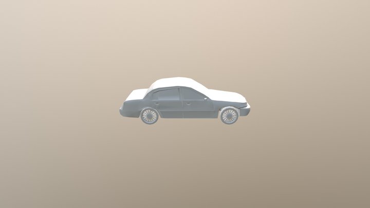 Lincoln Car WIP 1 3D Model