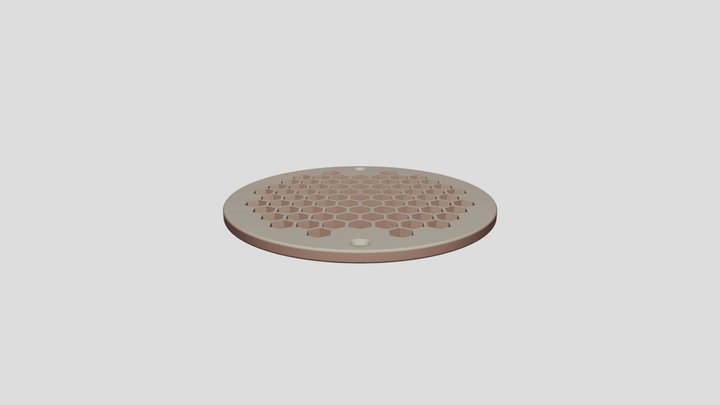Ventilation Grille with Honeycomb Pattern
