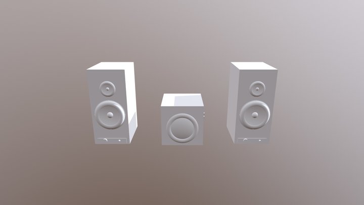 speakers_primitives 3D Model