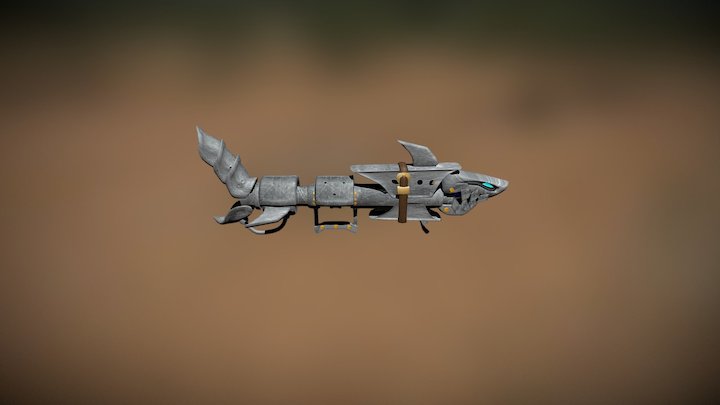 Gun Of Jinx 3D Model