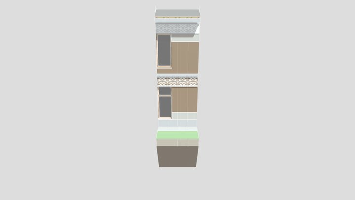 Стена барвиха 3D Model