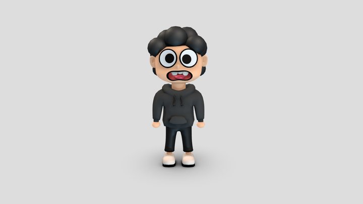Seroneem 3d model , male . boy , Not your Type 3D Model