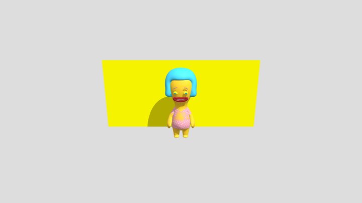 Happy Bob 3D Model