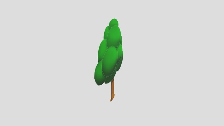 tree+2d+texture+(1) 3D Model