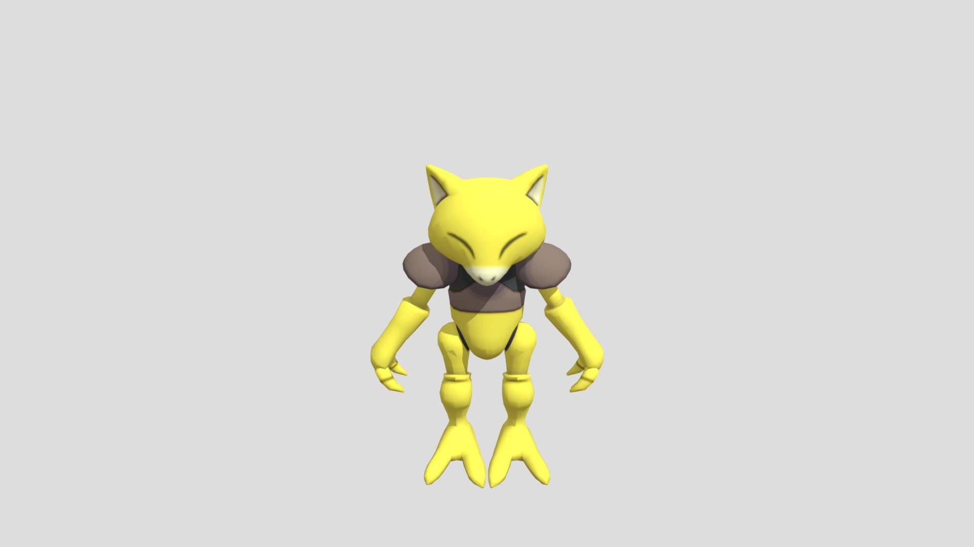 Abra - Download Free 3D model by nguyenlouis32 [33299f8] - Sketchfab