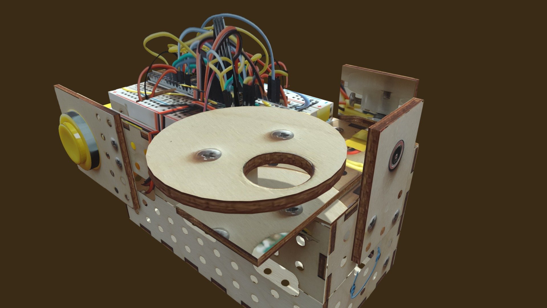 Tony, a digital intonarumori, UV map texture