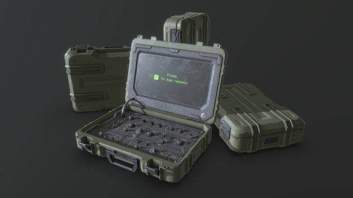 Military Tactical Case 3D Model
