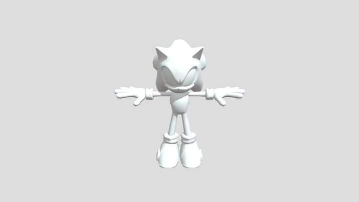 Mobile - Sonic Runners Adventure - Sonic 2 3D Model