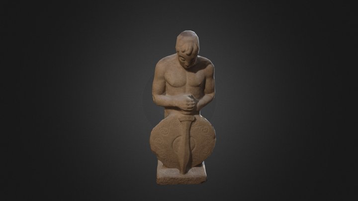 Guerreiro celta 3D Model