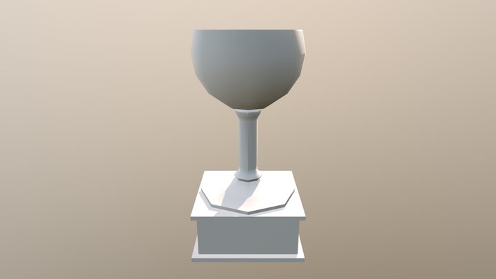 Trophy cup 3D Model