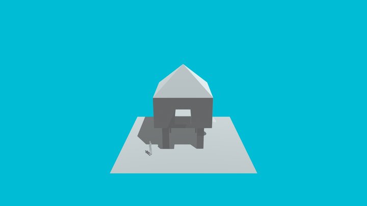 Tree House Monster 3D Model