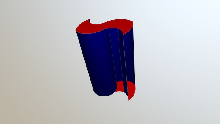 Savonius Tandem 3D Model