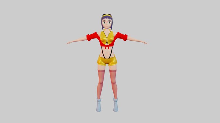 Fay_Valentine 3D Model