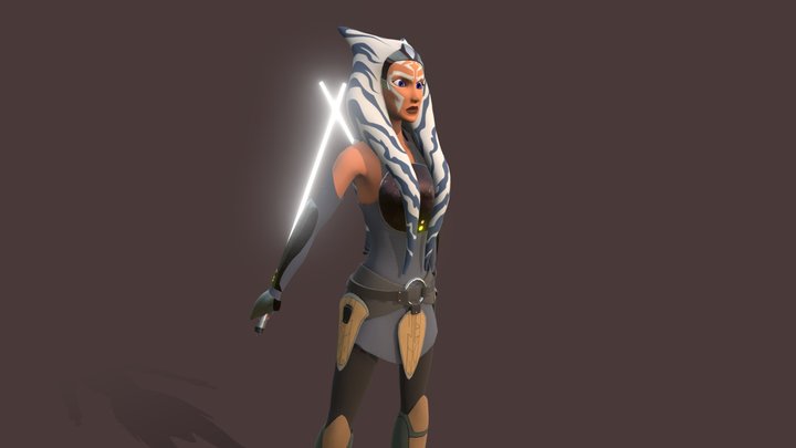 Ahsoka Tano 3D Model