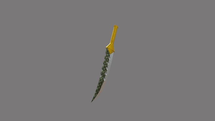 Lostvayne - Melioda's Sword 3D Model