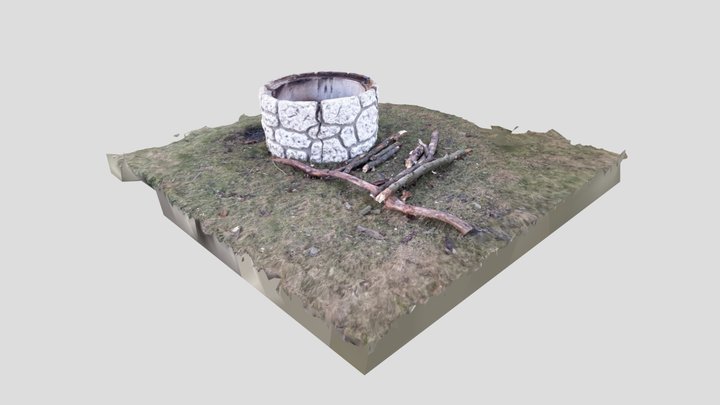 Fireplace at Kaisereiche 3D Model