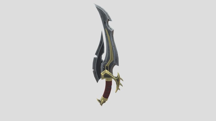 Wowstyle_sword 3D Model