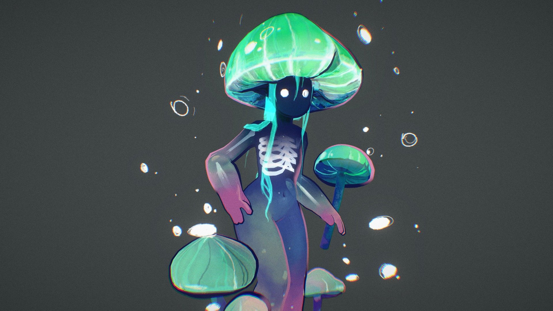 Mycena Chlorophos
