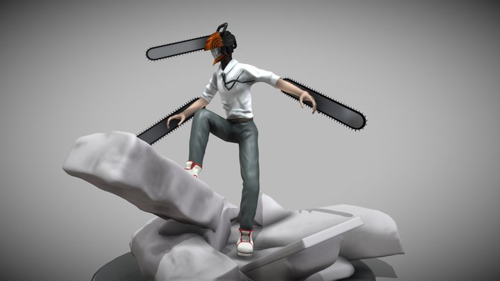 Chainsaw Man 3D Model