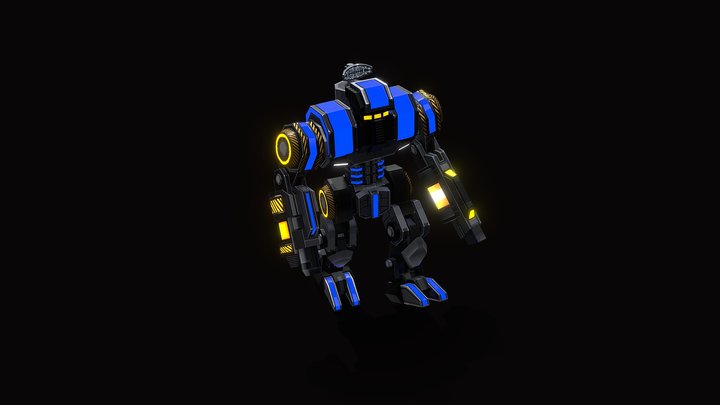 BAR | Commander Bot (A) 3D Model