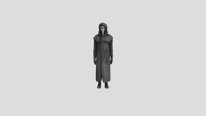 SCP-049 3D Model