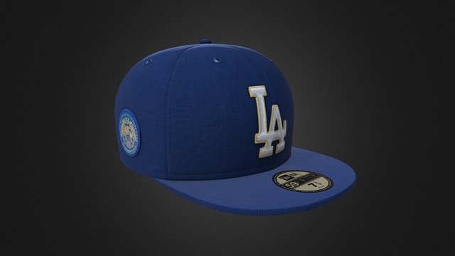 Hat - Los Angeles Dodgers (New Era) 3D Model