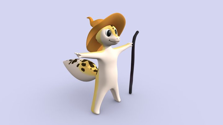 A Gecko's Tale [GAME] - Leopard Gecko Model 3D Model