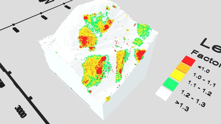 Open Pit FoS 3D Model