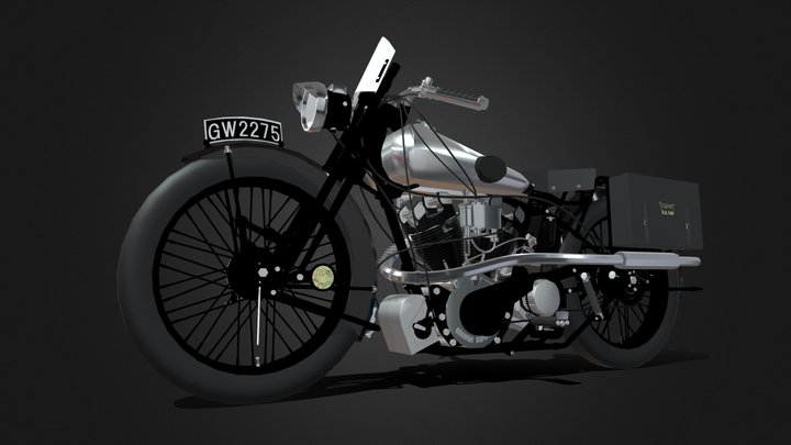 brough superior 3D Model