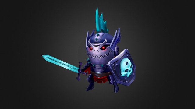 Dark Knight 3D Model