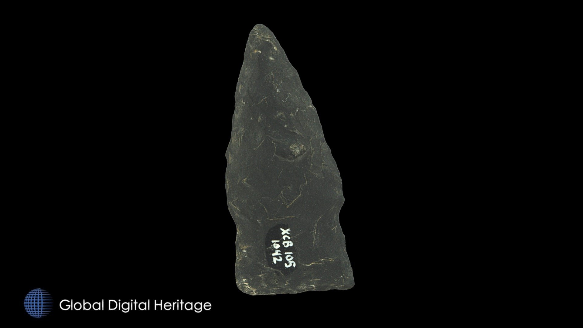 Hafted Knife. XCB-105-1042.