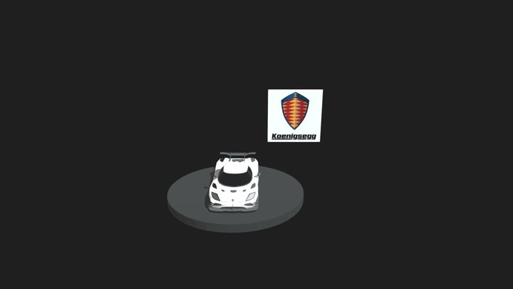 Koenigsegg One 3D Model