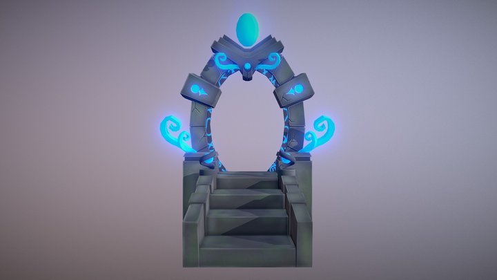 Fantasy Portal 3D Model
