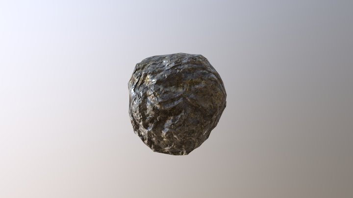 rock Low poly 3D Model