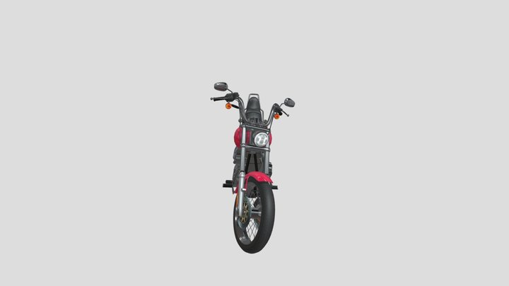 Harley-davidson Seventy-two Hd txt 2015 3D Model