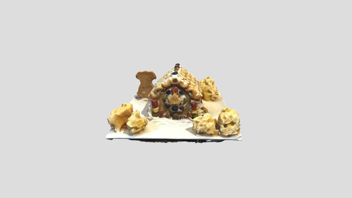 2023 - Jenny - Gingerbread House 3D Model