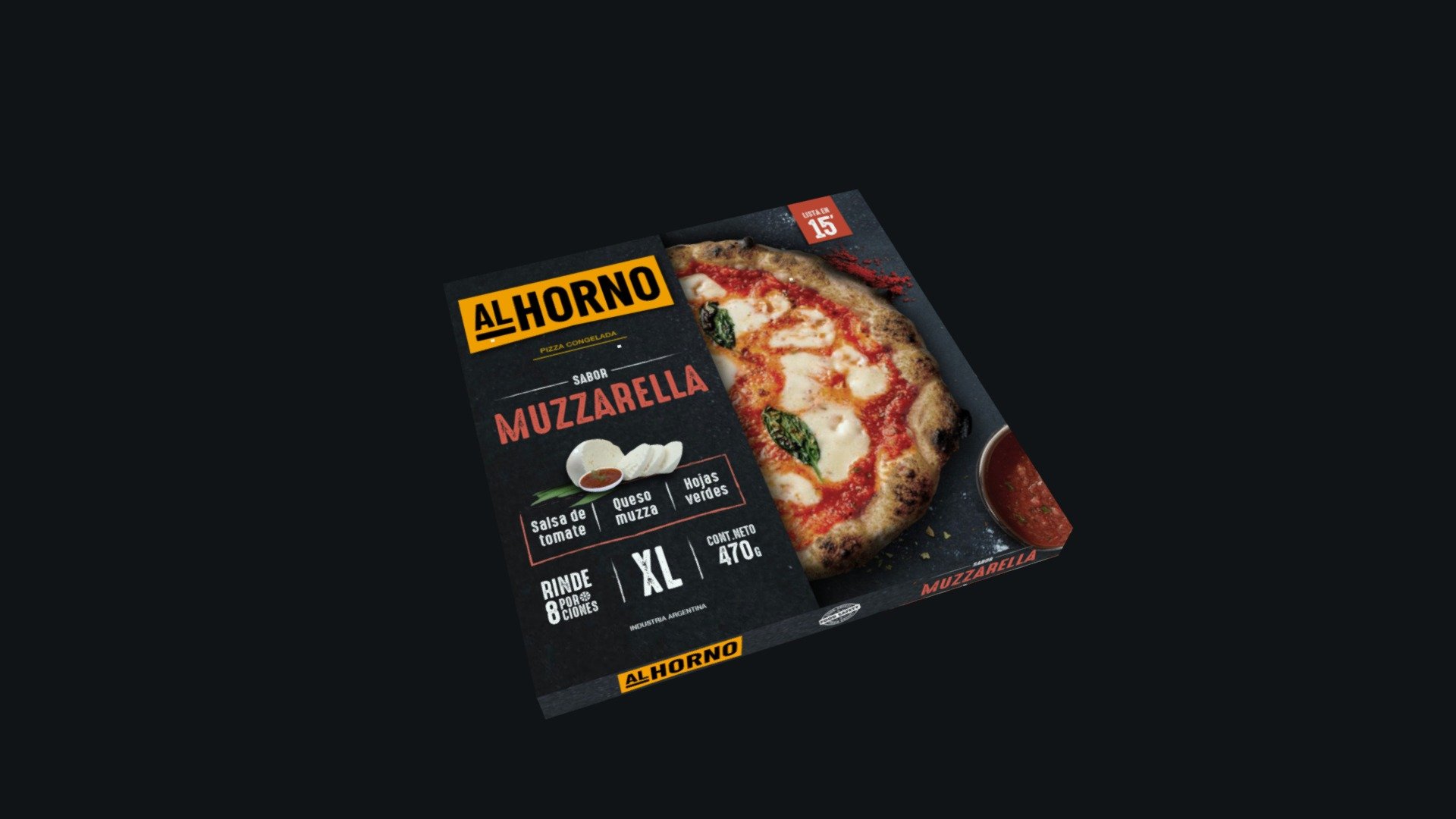 Al Horno - Pizza muzzarella