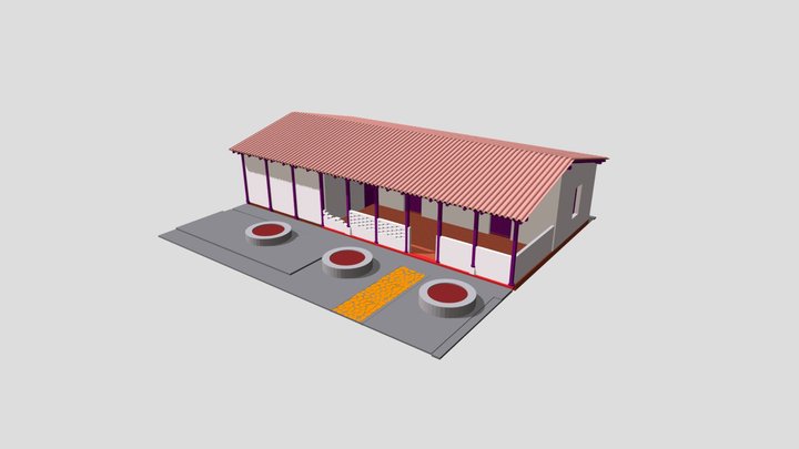 Estacion Aguaclara 3D Model