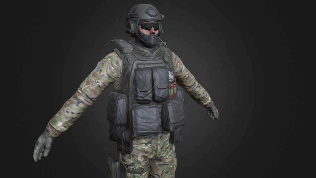 Ctm St6 Variantd - CSGO character