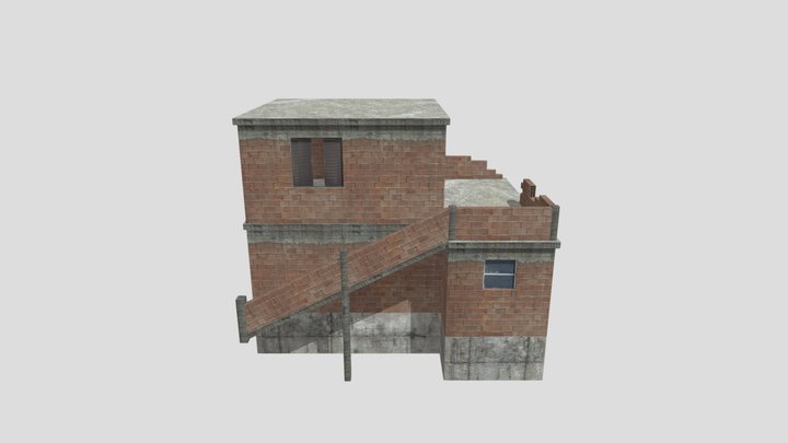 Favela House 3D Model