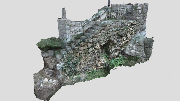 ANTICKI VODOVOD CAVTAT 3D Model