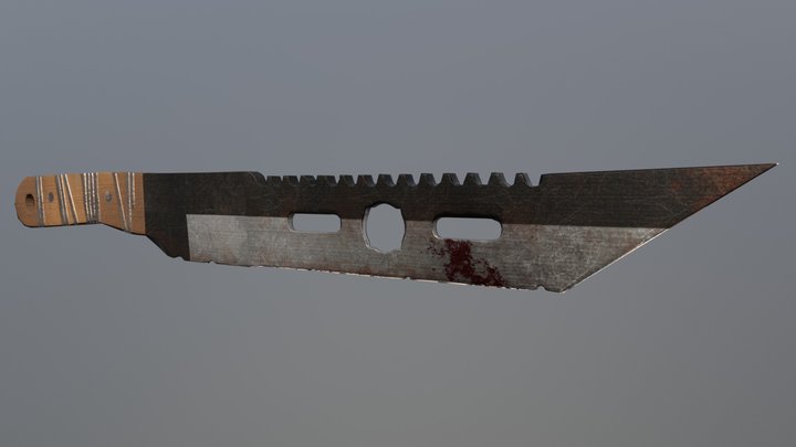 2DAE04_MeleeWeapon_DeKoeyerEmiel 3D Model