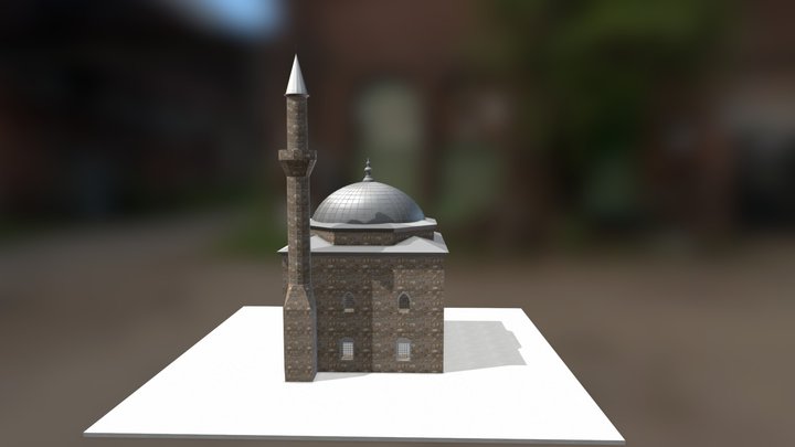Hadzi Mahmud Bey Mosque (Хаџи Махмут Бег џамија) 3D Model