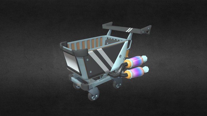 HoloDrift - Botan's Cart 3D Model