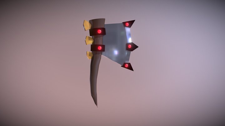 LowPoly_Axe 3D Model